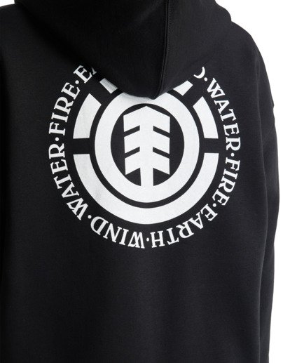 element, Seal Bp Y - Zip Hoodie for Boys 8-16, FLINT BLACK (fbk) Seal Bp Y - Zip Hoodie for Boys 8-16  ELBSF00199