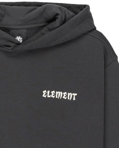 element, Bite Me Po Y - Sweat à capuche pour Garçon 8-16 ans, OFF BLACK (kta0) Bite Me Po Y - Hoodie for Boys 8-16  ELBSF00202