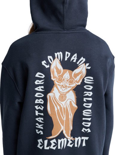 element, Bite Me Po Y - Sweat à capuche pour Garçon 8-16 ans, OFF BLACK (kta0) Bite Me Po Y - Hoodie for Boys 8-16  ELBSF00202
