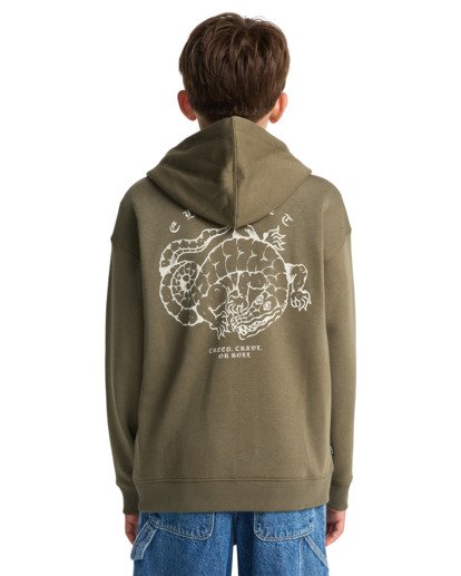 element, Aligator Y - Zip Hoodie for Boys 8-16, KALAMATA (gzh0) Aligator Y - Zip Hoodie for Boys 8-16  ELBSF00203