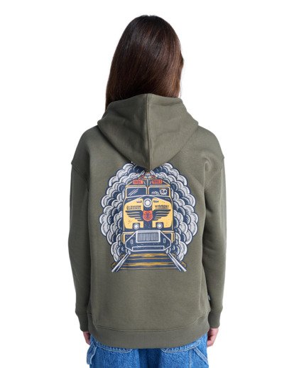 element, Timber Freight Train Po Y - Sweat à capuche pour Garçon 8-16 ans, KALAMATA (gzh0) Timber Freight Train Po Y - Hoodie for Boys 8-16  ELBSF00206