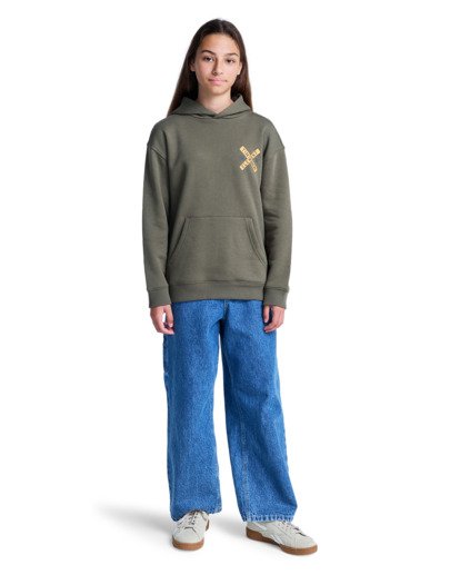 element, Timber Freight Train Po Y - Sweat à capuche pour Garçon 8-16 ans, KALAMATA (gzh0) Timber Freight Train Po Y - Hoodie for Boys 8-16  ELBSF00206