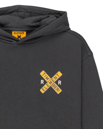 element, Timber Signs Po Y - Hoodie for Boys 8-16, OFF BLACK (kta0) Timber Signs Po Y - Hoodie for Boys 8-16  ELBSF00207