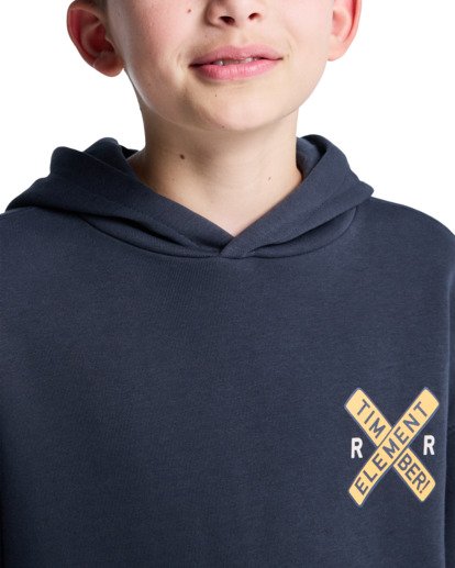 element, Timber Signs Po Y - Hoodie for Boys 8-16, OFF BLACK (kta0) Timber Signs Po Y - Hoodie for Boys 8-16  ELBSF00207