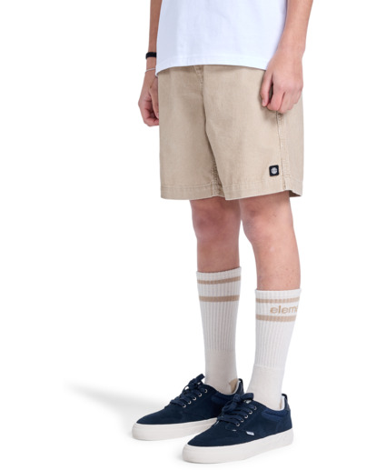 Chillin Cord 15.7" - Elastic Waist Walkshorts for Boys 8 - 16  ELBWS00118