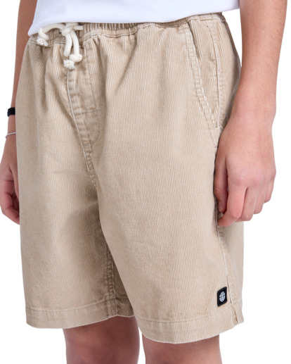 Chillin Cord 15.7" - Elastic Waist Walkshorts for Boys 8 - 16  ELBWS00118