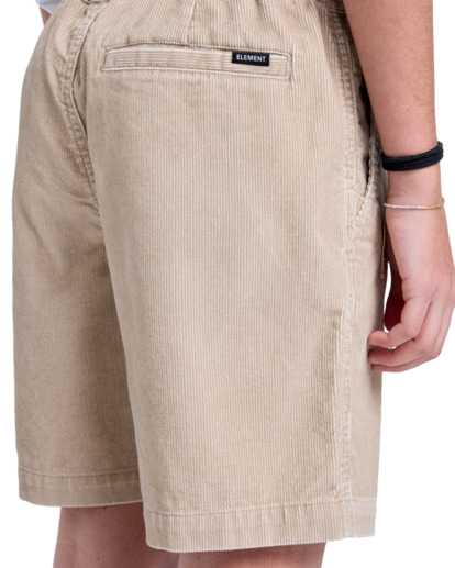 Chillin Cord 15.7" - Elastic Waist Walkshorts for Boys 8 - 16  ELBWS00118