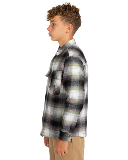 Hueco - Sherpa Lined Overshirt for Boys 8-16  ELBWT00105