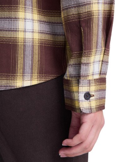 element, All Season 1Pkt Y - Long Sleeve Shirt for Boys 8-16, JAVA/CORNSILK PLAID (ctf2) All Season 1Pkt Y - Long Sleeve Shirt for Boys 8-16  ELBWT00113