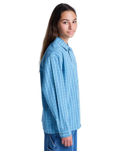 element, Napkins Y - Long Sleeve Shirt for Boys 8-16, NAPKINS BLUE (bhc1) Napkins Y - Long Sleeve Shirt for Boys 8-16  ELBWT00114