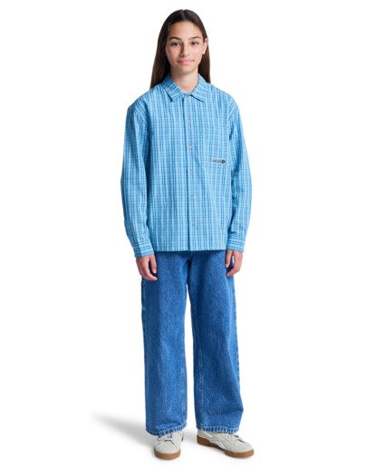 element, Napkins Y - Long Sleeve Shirt for Boys 8-16, NAPKINS BLUE (bhc1) Napkins Y - Long Sleeve Shirt for Boys 8-16  ELBWT00114