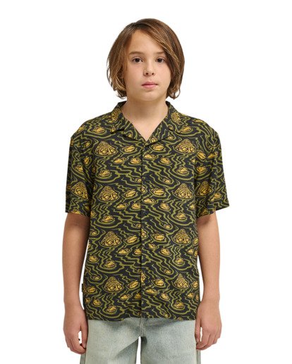 Timber Printed - Short Sleeve Shirt for Boys 8-16  ELBWT00117