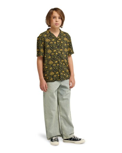 Timber Printed - Short Sleeve Shirt for Boys 8-16  ELBWT00117