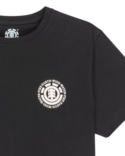 element, Seal Bp Y - Short Sleeve T-Shirt for Boys 8-16, FLINT BLACK (fbk) Seal Bp Y - Short Sleeve T-Shirt for Boys 8-16  ELBZT00225