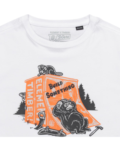 Timber Breaktime - Short Sleeves T-Shirt for Boys 8 - 16  ELBZT00244