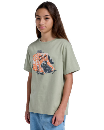 Timber Breaktime - Short Sleeves T-Shirt for Boys 8 - 16  ELBZT00244