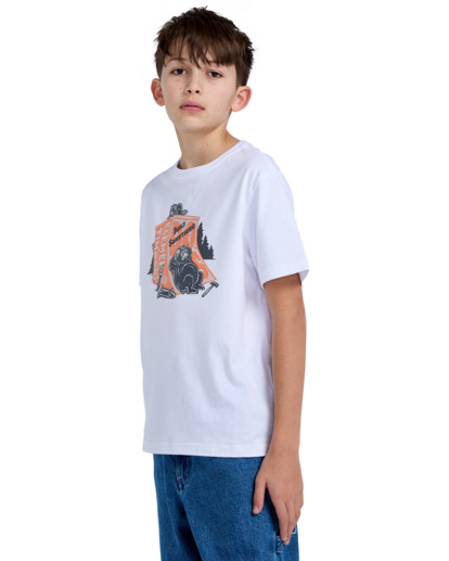 Timber Breaktime - Short Sleeves T-Shirt for Boys 8 - 16  ELBZT00244