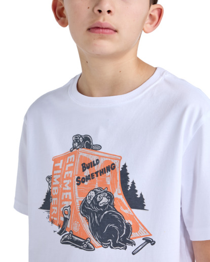 Timber Breaktime - Short Sleeves T-Shirt for Boys 8 - 16  ELBZT00244