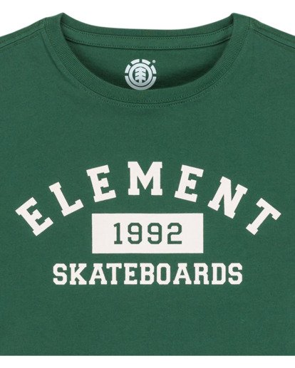 element, Home Team Y - Short Sleeve T-Shirt for Boys 8-16, DARK GREEN (gsl0) Home Team Y - Short Sleeve T-Shirt for Boys 8-16  ELBZT00250
