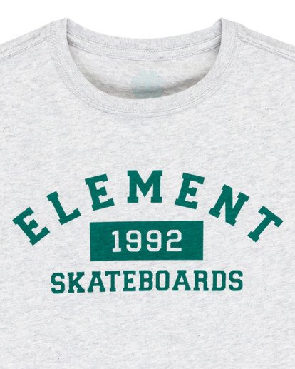 element, Home Team Y - Short Sleeve T-Shirt for Boys 8-16, MID GREY HEATHER (sgbh) Home Team Y - Short Sleeve T-Shirt for Boys 8-16  ELBZT00250