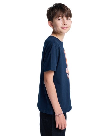 element, Rainy Day Y - Short Sleeve T-Shirt for Boys 8-16, ECLIPSE NAVY (ecn) Rainy Day Y - Short Sleeve T-Shirt for Boys 8-16  ELBZT00253