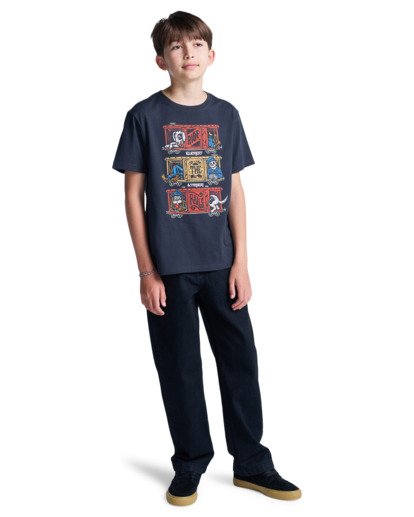 element, Timber Boxcar Y - Short Sleeve T-Shirt for Boys 8-16, OFF BLACK (kta0) Timber Boxcar Y - Short Sleeve T-Shirt for Boys 8-16  ELBZT00257