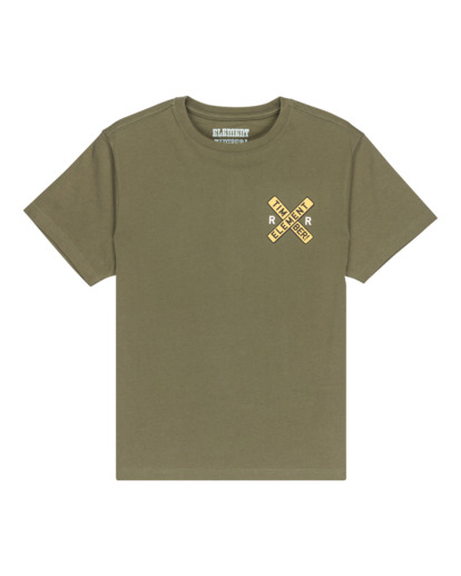 Timber Signs Y - Short Sleeve T-Shirt for Boys 8-16  ELBZT00258