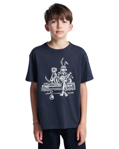 element, Timber Aboard Y - Short Sleeve T-Shirt for Boys 8-16, BLUE MIRAGE (bmk0) Timber Aboard Y - Short Sleeve T-Shirt for Boys 8-16  ELBZT00259