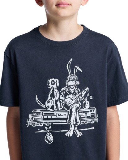 element, Timber Aboard Y - Short Sleeve T-Shirt for Boys 8-16, BLUE MIRAGE (bmk0) Timber Aboard Y - Short Sleeve T-Shirt for Boys 8-16  ELBZT00259