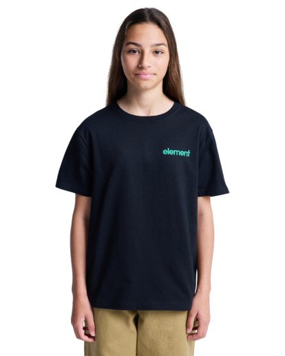 element, Stone Age Y - Short Sleeve T-Shirt for Boys 8-16, FLINT BLACK (fbk) Stone Age Y - Short Sleeve T-Shirt for Boys 8-16  ELBZT00261