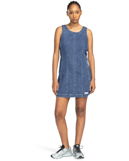 Melanie - Mini Denim Dress for Women  ELJDD00102