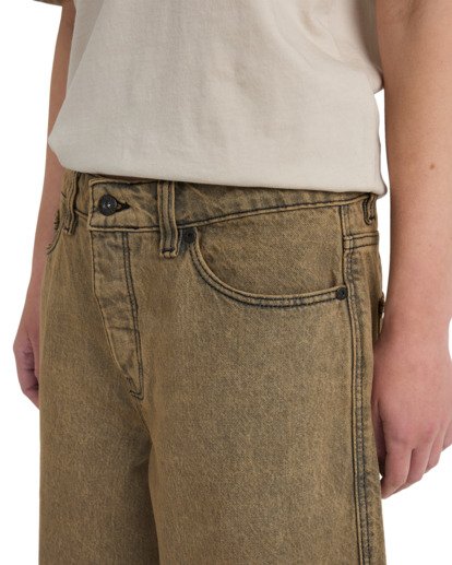 element, 5PKT Denim 22.4" - Denim Shorts for Women, BROWN TINT (crb0) 5PKT Denim 22.4" - Denim Shorts for Women  ELJDS00105