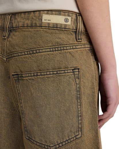 element, 5PKT Denim 22.4" - Denim Shorts for Women, BROWN TINT (crb0) 5PKT Denim 22.4" - Denim Shorts for Women  ELJDS00105