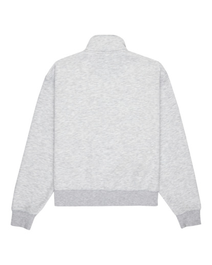 element, Element Co W - Felpa con cerniera a un quarto da Donna, MID GREY HEATHER (sgbh) Element Co W - Quarter Zip Sweatshirt for Women  ELJFT00124