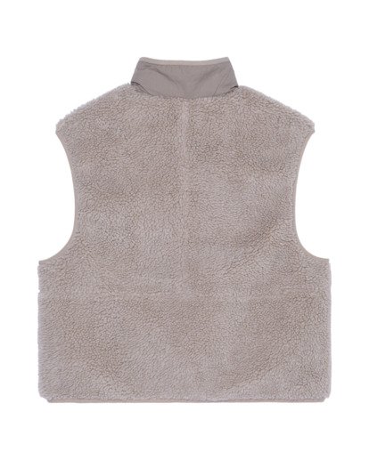 element, Lake Sherpa W - Smanicato in sherpa da Donna, OAT MILK (teg0) Lake Sherpa W - Sherpa Vest for Women  ELJJK00123