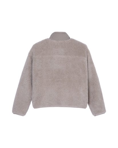 element, Oak Sherpa W - Giacca in sherpa da Donna, OAT MILK (teg0) Oak Sherpa W - Sherpa Jacket for Women  ELJJK00124