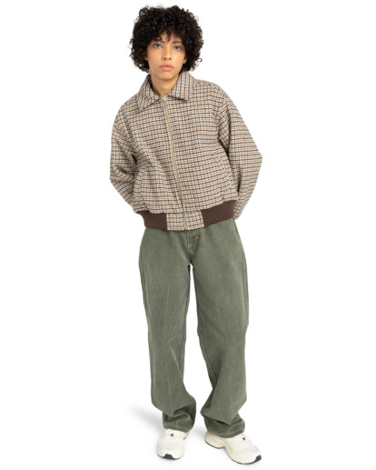 element, Dogtooth Bomber W - Bomber da Donna, DOGTOOTH JAVA (ctf7) Dogtooth Bomber W - Bomber Jacket for Women  ELJJK00141