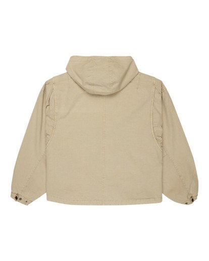 Ripstop-Hooded Parka Jacket for Women  ELJJK00151