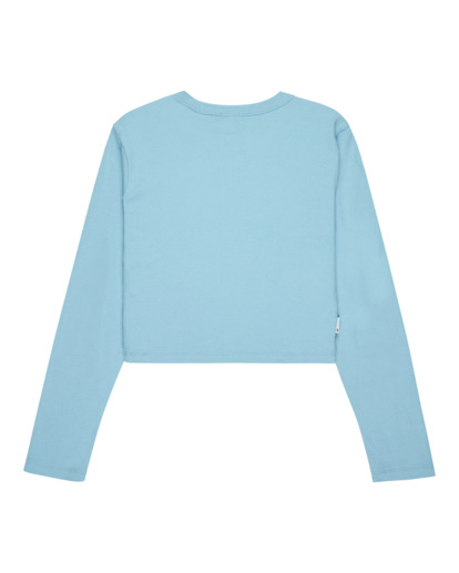 element, Icon Crop W - Maglietta a Maniche Lunghe da Donna, FORGET ME NOT (bgl0) Icon Crop W - Long Sleeve T-Shirt for Women  ELJKT00122