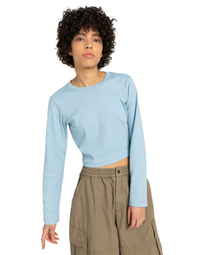 Icon Crop W - Long Sleeve T-Shirt for Women  ELJKT00122