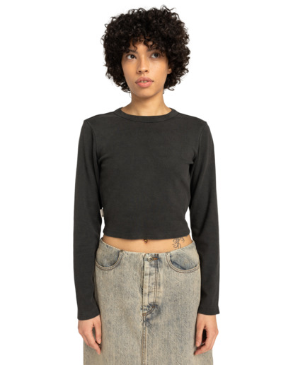 Icon Crop W - Long Sleeve T-Shirt for Women  ELJKT00122