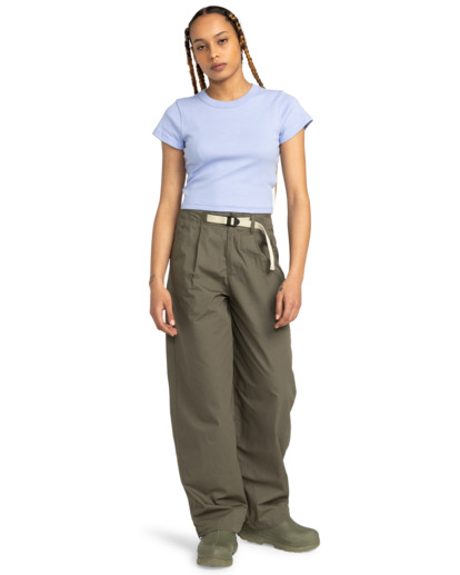 Daily - Fixed Waist Pants for Women  ELJNP00122