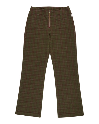 element, Westward Corduroy W - Pantaloni di Velluto da Donna, CORDUROY CHECKS (rss1) Westward Corduroy W - Corduroy Trousers for Women  ELJNP00129