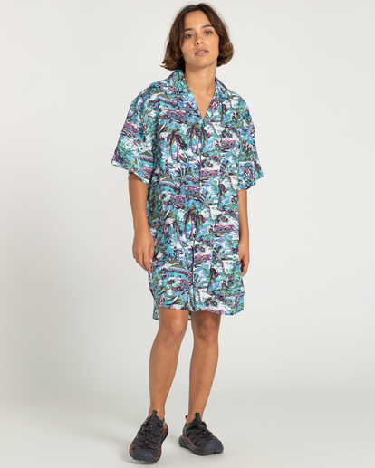 Quilt - Shirt Dress for Women  ELJWD00106