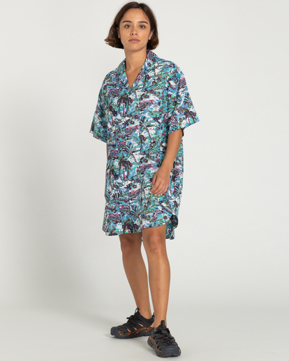 Quilt - Shirt Dress for Women  ELJWD00106