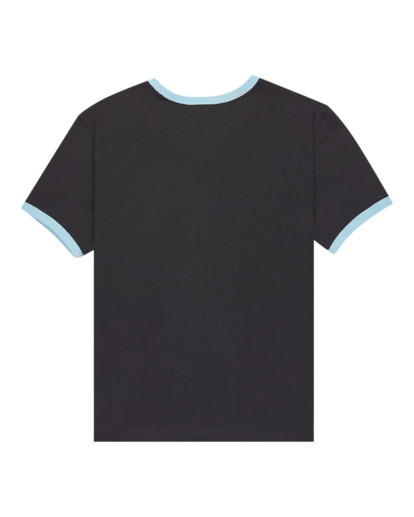 element, Second Nature Ringer W - Camiseta de manga corta para mujer, OFF BLACK (kta0) Second Nature Ringer W - Short Sleeve T-Shirt for Women  ELJZT00140