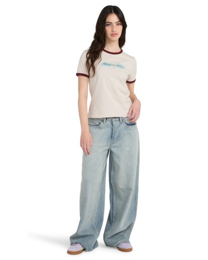 Yarnhill Ringer - Short Sleeve T-Shirt for Women  ELJZT00147