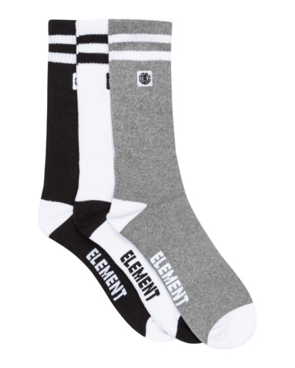 2Tone Icon 3Pk - Skate Socks for Men  ELYAA00200