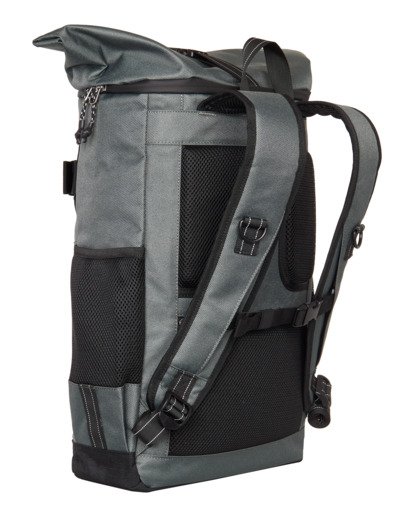 element, Ground Skate - Mochila grande con cierre enrollable Progressive Skate, ARDOISE (krn0) Ground Skate - Large Progressive Skate Roll-Top Backpack  ELYBP00149
