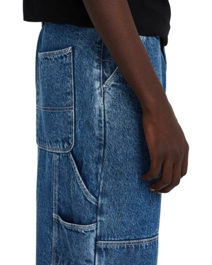 element, Big Carpenter Denim - Pantalon baggy pour Homme, MID USED (bnt0) Big Carpenter Denim - Carpenter Trousers for Men  ELYDP00130